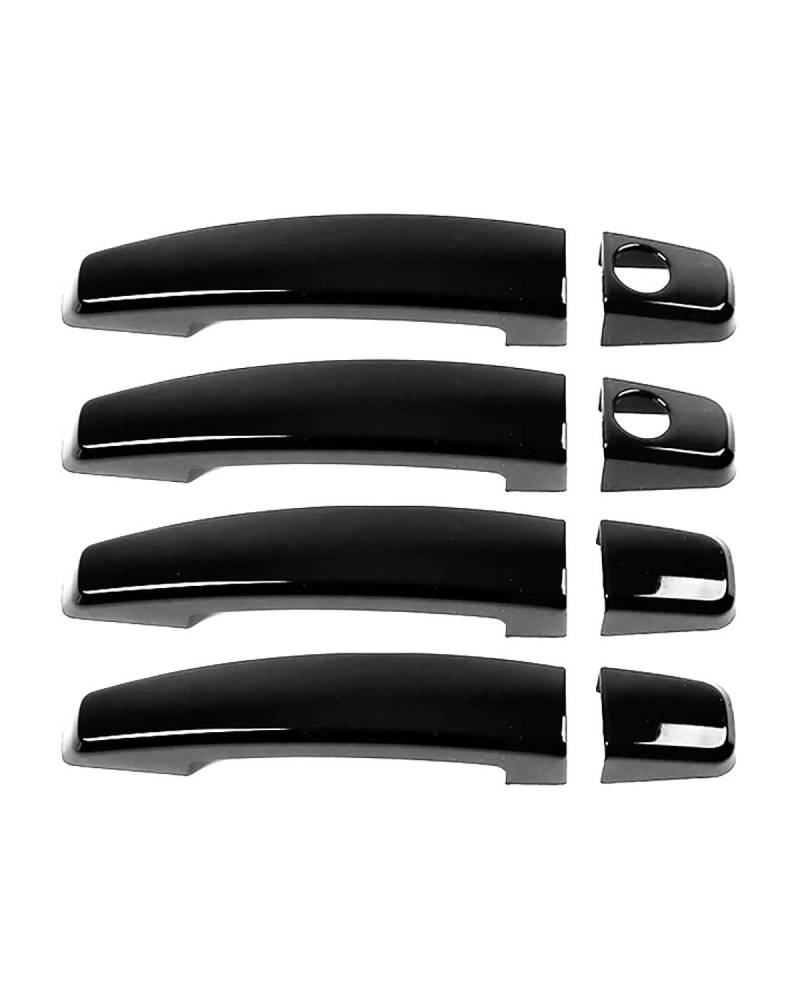 Door Handle Cover FÜR Buick Lacrosse 2009-2016 - Doppelloch Türgriffabdeckung mit Kratzschutz - Schutz-Set für Türschalen-Upgrade Trim Protection(Bright Black) von SDZPLM