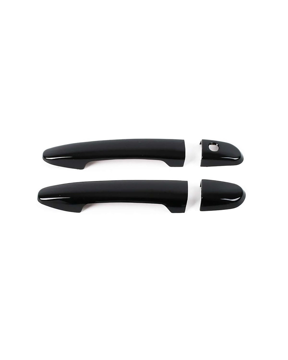 FÜR Mazdaes Demio DJ 2015-2019 Linkslenker Einloch Türgriffschale Kratzfeste Zierleiste Zubehör(2 Doors Bright Black) von SDZPLM