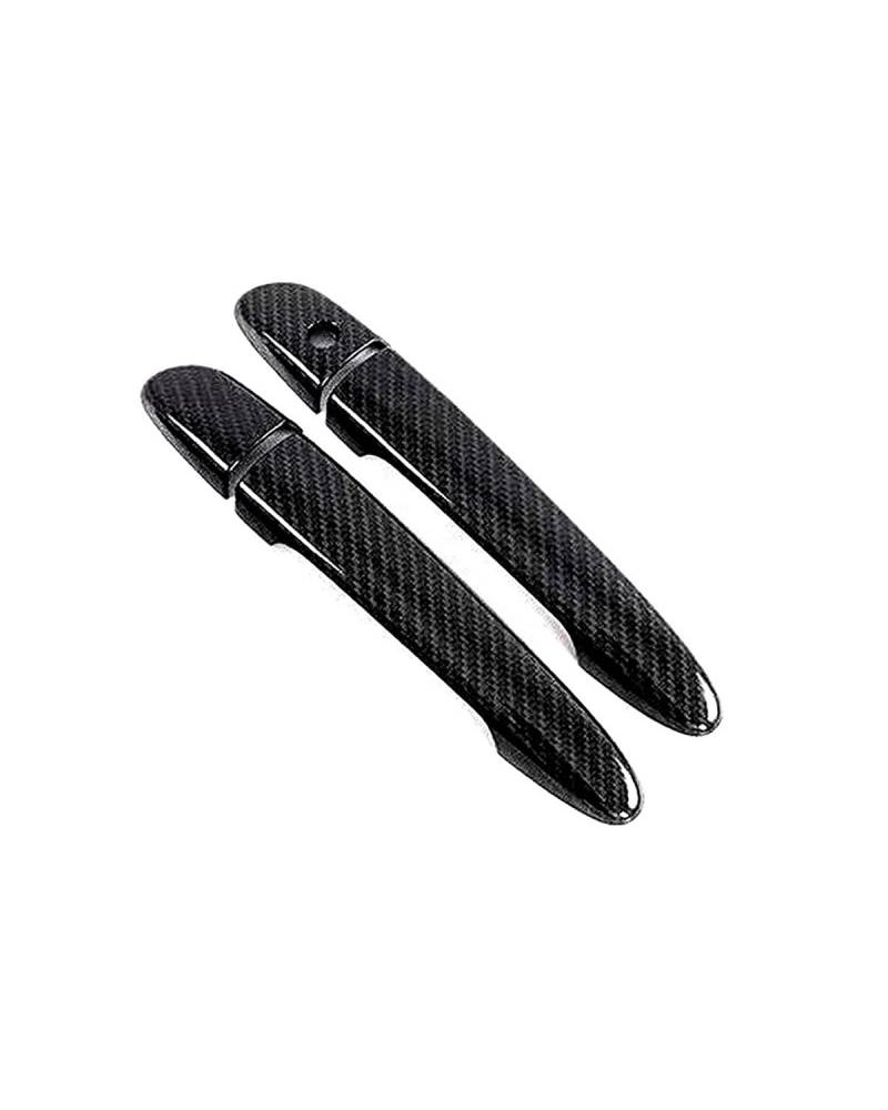 FÜR Mazdaes2 DJ 2015-2024 Linkslenker Einloch Türgriffabdeckung Dekorativer Kratzschutz(2 Doors Carbon Fiber Pattern) von SDZPLM