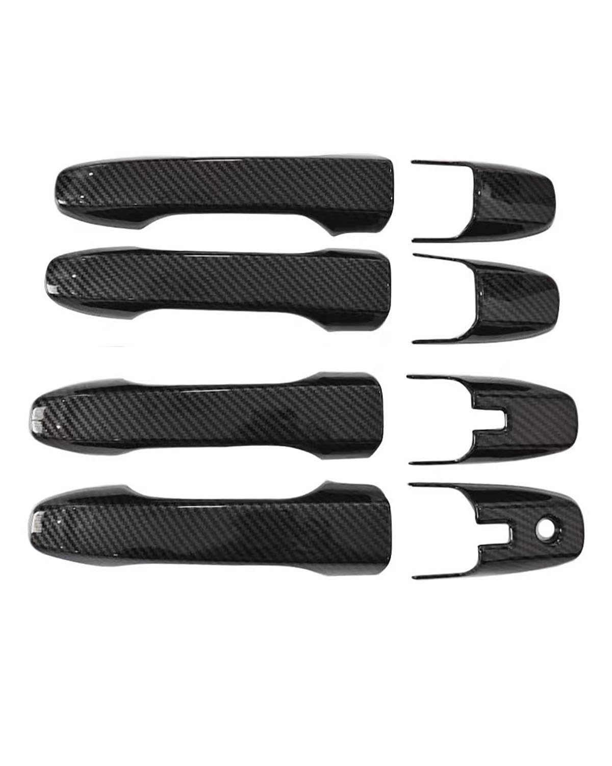 FÜR Perodua Ativa A270 2021-2024 Türgriffabdeckung & Schalenbezug Kratzschutz Mit Montagesatz Auto Zubehör(Carbon Fiber Pattern) von SDZPLM