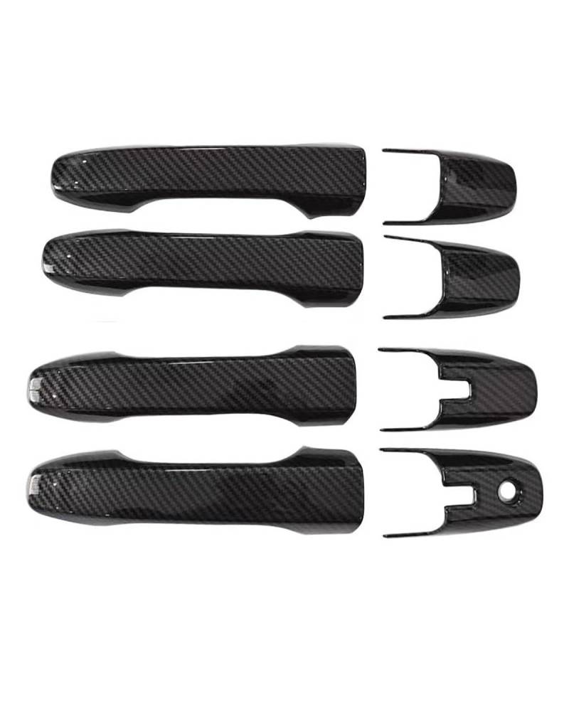 FÜR Perodua Ativa A270 2021-2024 Türgriffabdeckung & Schalenbezug Kratzschutz Mit Montagesatz Auto Zubehör(Carbon Fiber Pattern) von SDZPLM