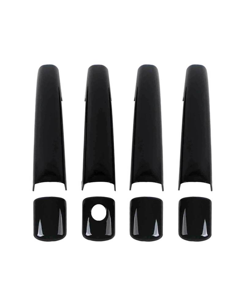 FÜR Scudo 270 2007-2016 1-Loch Türgriffabdeckung & Schalenbezug Kratzschutzfolie Mit Montagesatz(Bright Black) von SDZPLM