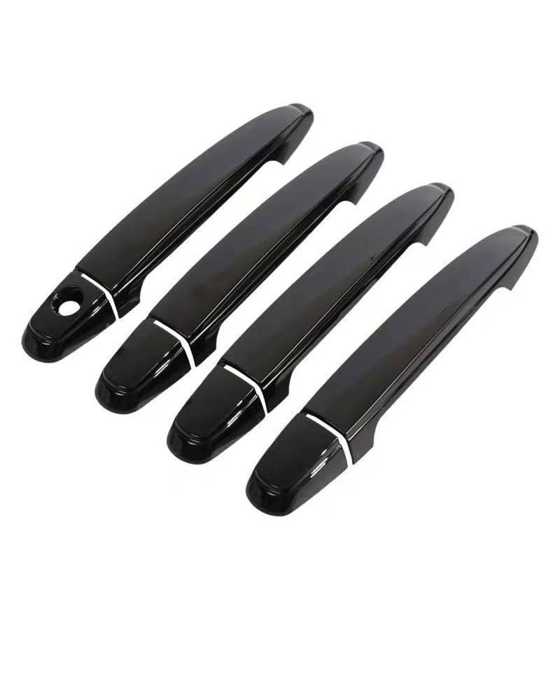FÜR Subaru Legacy BM BR B14 2010-2015 Einloch-Türgriffabdeckung ABS Kratzfester Außenschalen-Schutz Zubehör(Bright Black) von SDZPLM