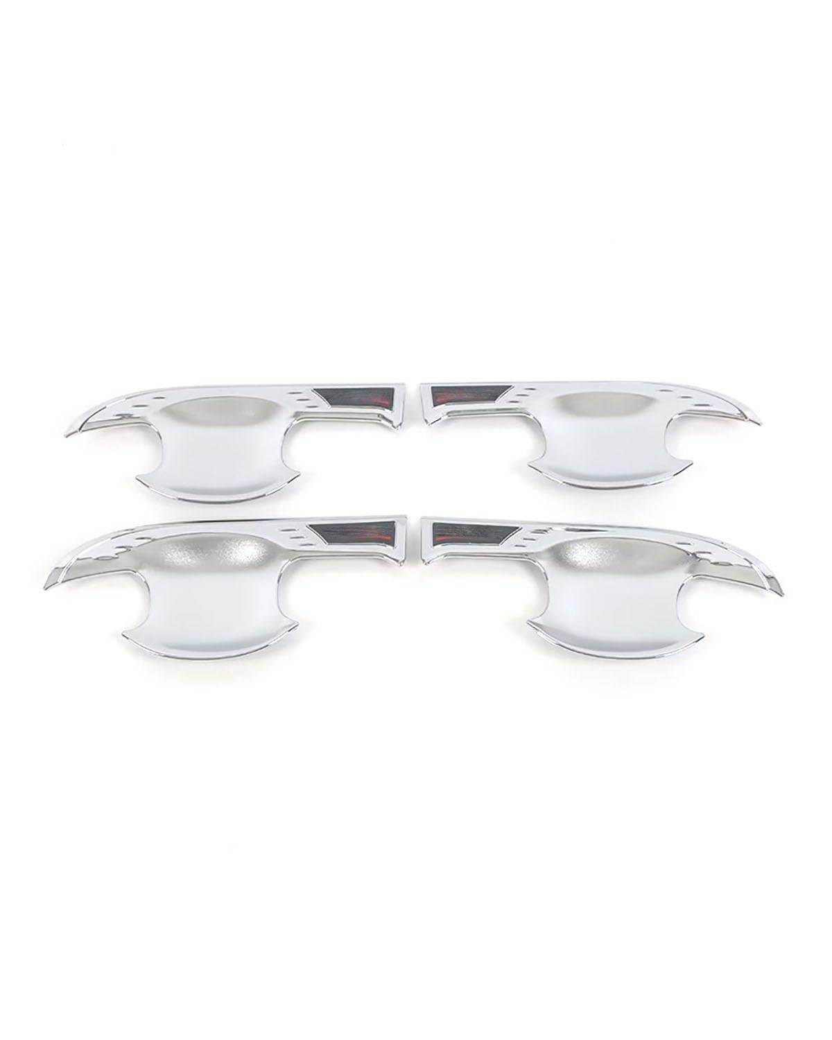 FÜR Toyota Land Cruiser LC300 2022-2024 - Quad-Smart Türgriffverkleidung mit Einzelloch & Kratzfestem Schalenprotektor für Tuning(Blade Door Bowl Plating) von SDZPLM