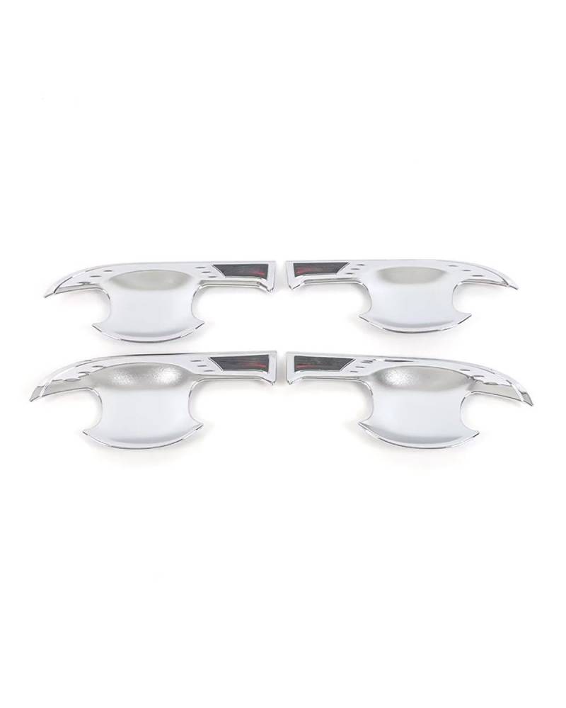 FÜR Toyota Land Cruiser LC300 2022-2024 - Quad-Smart Türgriffverkleidung mit Einzelloch & Kratzfestem Schalenprotektor für Tuning(Blade Door Bowl Plating) von SDZPLM