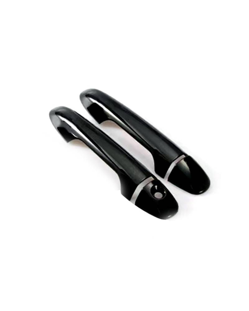 Door Handle Cover FÜR Toyota RAV4 XA40 2013-2018 - Türgriffabdeckung Mit Einzelloch, Armlehnen-Schutz Und Kratzschutz Trim Protection(2 Doors Bright Black) von SDZPLM