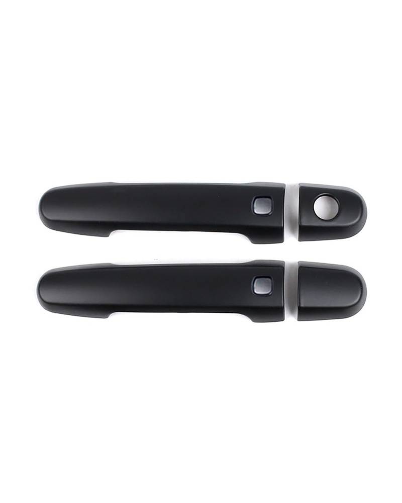 Door Handle Cover FÜR Toyota Windom 2002-2006 Einloch-Doppel-Smart-Türgriff Mit Schalenabdeckung Kratzfeste Schutzfolie Trim Protection(2 Doors Matte Black) von SDZPLM