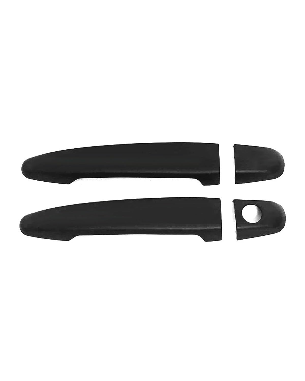 FÜR Toyota Wish XE10 2003-2009 Einloch-Außentürgriffabdeckung Kratzfester Zierrahmen-Schutz(2 Doors Matte Black) von SDZPLM