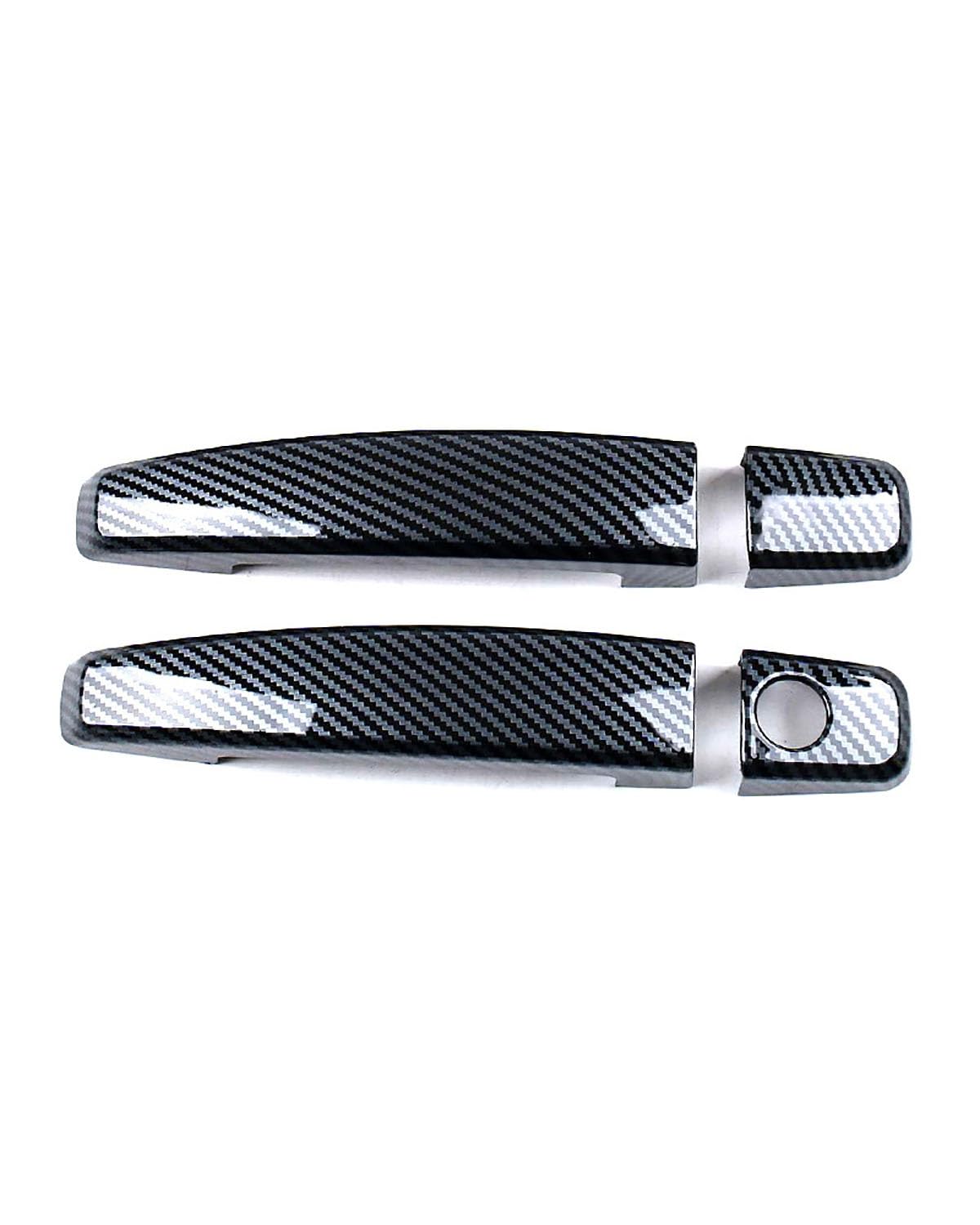 FÜR Volt 2010-2015 - Türgriffabdeckung Mit Einzelloch, Zierleiste Und Kratzschutz Für Armauflagenmodifikation(2 Doors Carbon Fiber Pattern) von SDZPLM