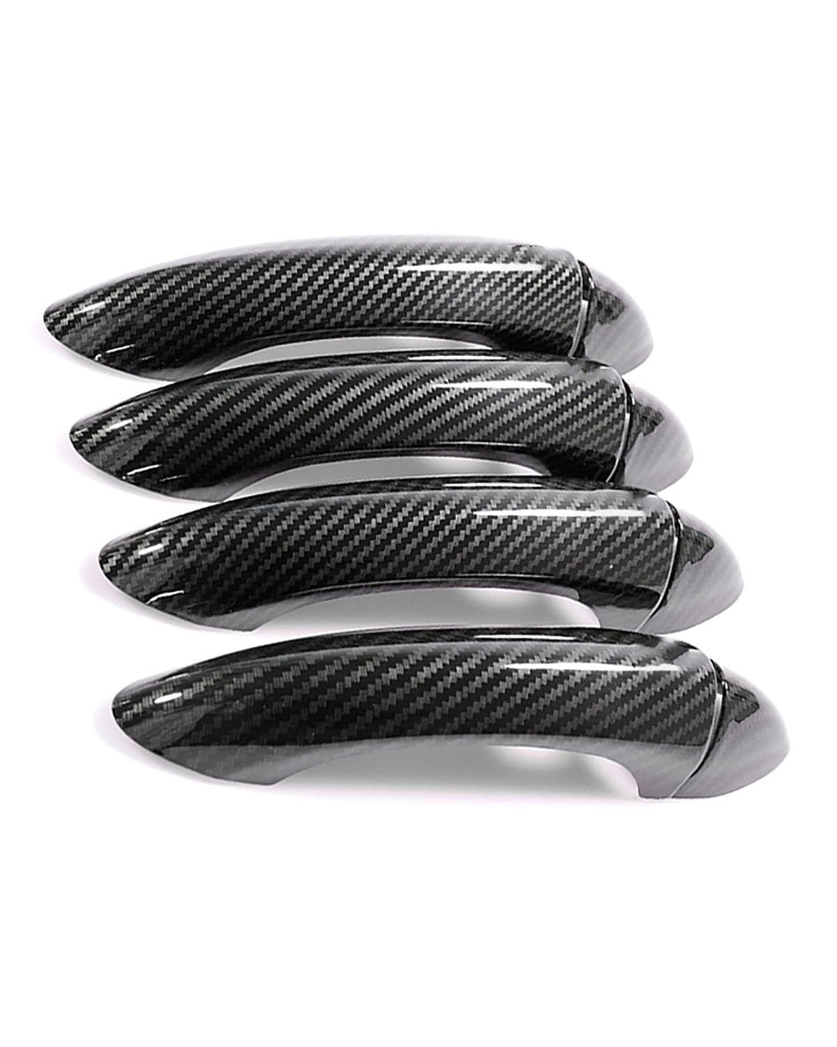 Door Handle Cover Türgriffabdeckung Ohne Bohrung Für Astra K 2016-2024 - Kratzfeste Designfolie Upgrade Zubehör Trim Protection(Carbon Fiber Pattern) von SDZPLM