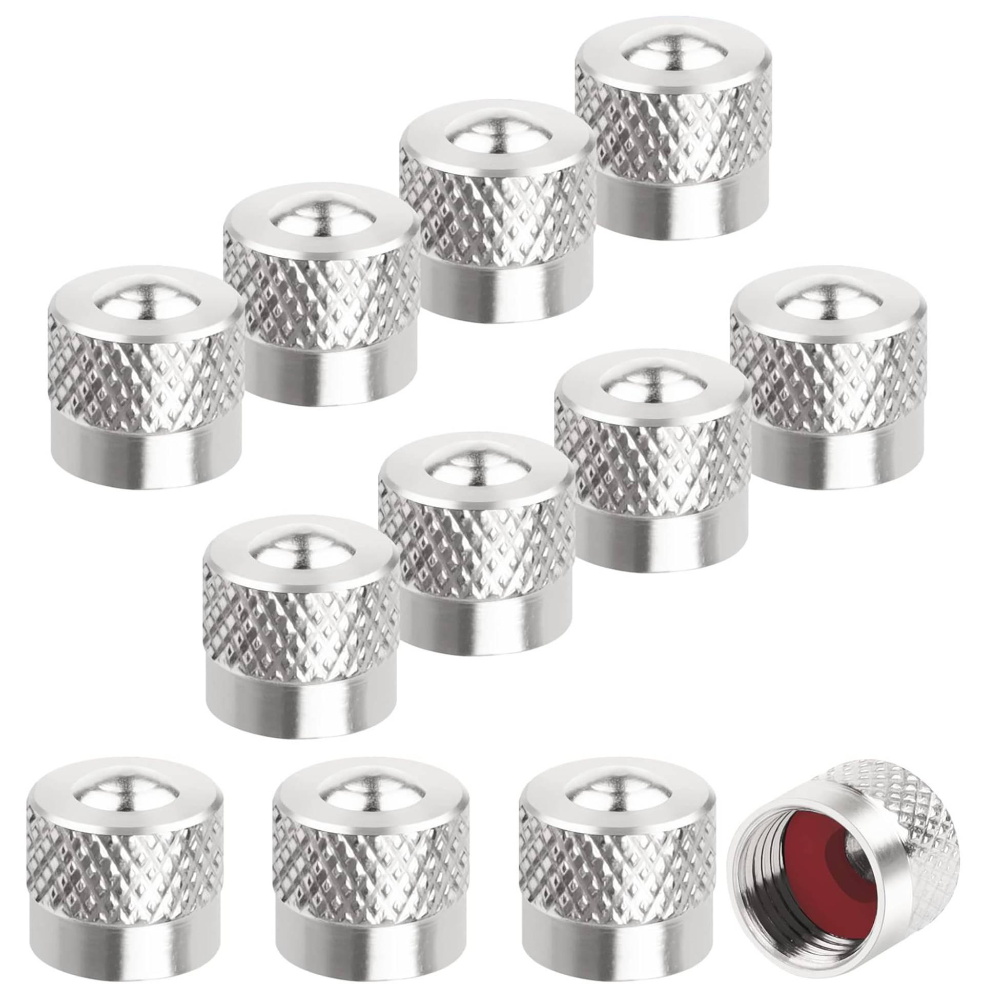 SEABABOO 12PCS Metal Ventilkappen Autoventil Metall Ventilkappen Auto Autoreifen Ventilkappe Ventilkappen Fahrrad Reifen Ventilkappen ventilschlüssel Luftventildeckel für Automobile und Motorräder SEABABOO 12PCS Metal Ventilkappen Autoventil Metall Ventilkappen Auto Autoreifen Ventilkappe Ventilkappen Fahrrad Reifen Ventilkappen ventilschlüssel Luftventildeckel für Automobile und Motorräder von SEABABOO