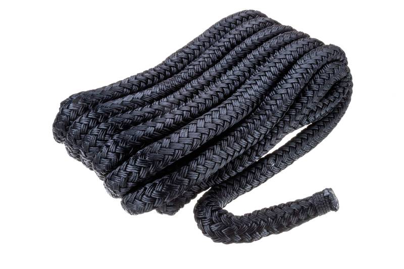 Seachoice 50 – 40461 Kap Liegeplatz Nylon doppelt geflochten, Schwarz, 16 mm x 6 m von SEACHOICE