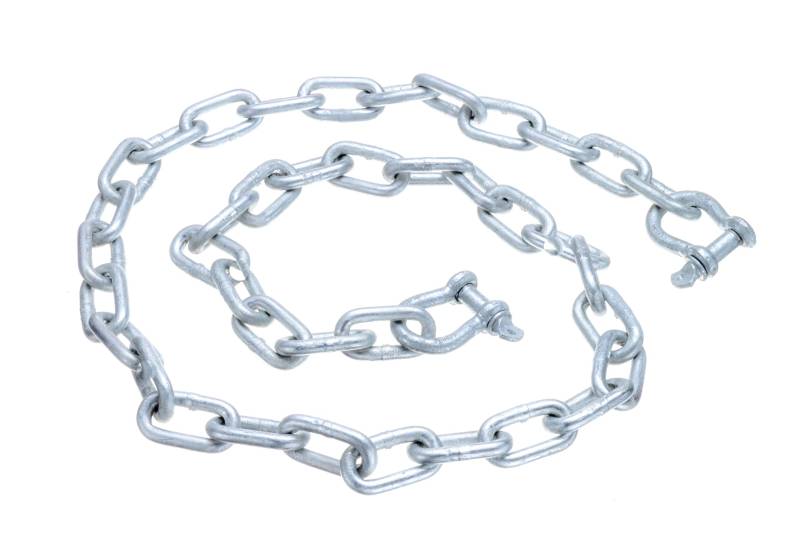 Seachoice Ankerkette 6.35 mm x 1.2 m, Silber, Marine verwenden, 320 kg Tragfähigkeit, verzinkt, Klasse 30 von SEACHOICE