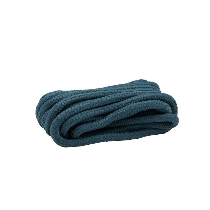 Seachoice Doppelgeflochtene Nylon-Dockleine mit Augenspleiß, vorgeschrumpft, hitzestabilisiert, 1,27 cm x 7,6 m, Blaugrün von SEACHOICE
