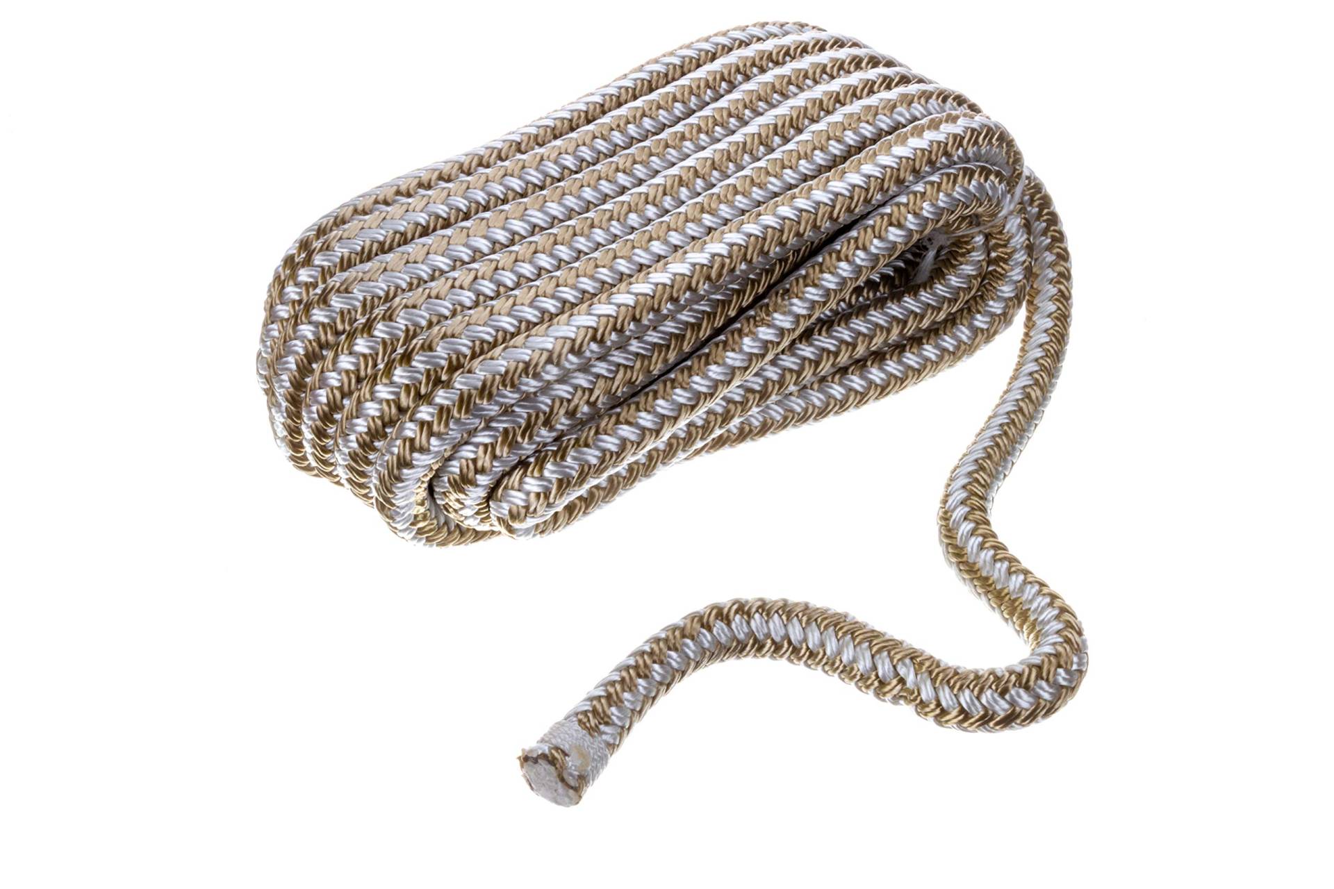 Seachoice Double Braid Nylon Dock Line with Eye Splice, Pre-Shrunk, Heat Stabilized, Various Sizes and Colors Seachoice Double Braid Nylon Dock Line with Eye Splice, Pre-Shrunk, Heat Stabilized, Various Sizes and Colors von SEACHOICE