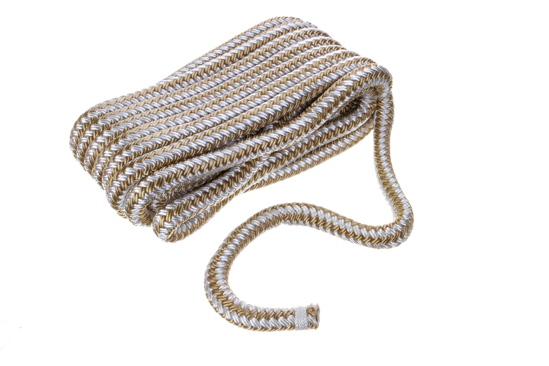 Seachoice Double Braid Nylon Dock Line with Eye Splice, Pre-Shrunk, Heat Stabilized, Various Sizes and Colors Seachoice Double Braid Nylon Dock Line with Eye Splice, Pre-Shrunk, Heat Stabilized, Various Sizes and Colors von SEACHOICE