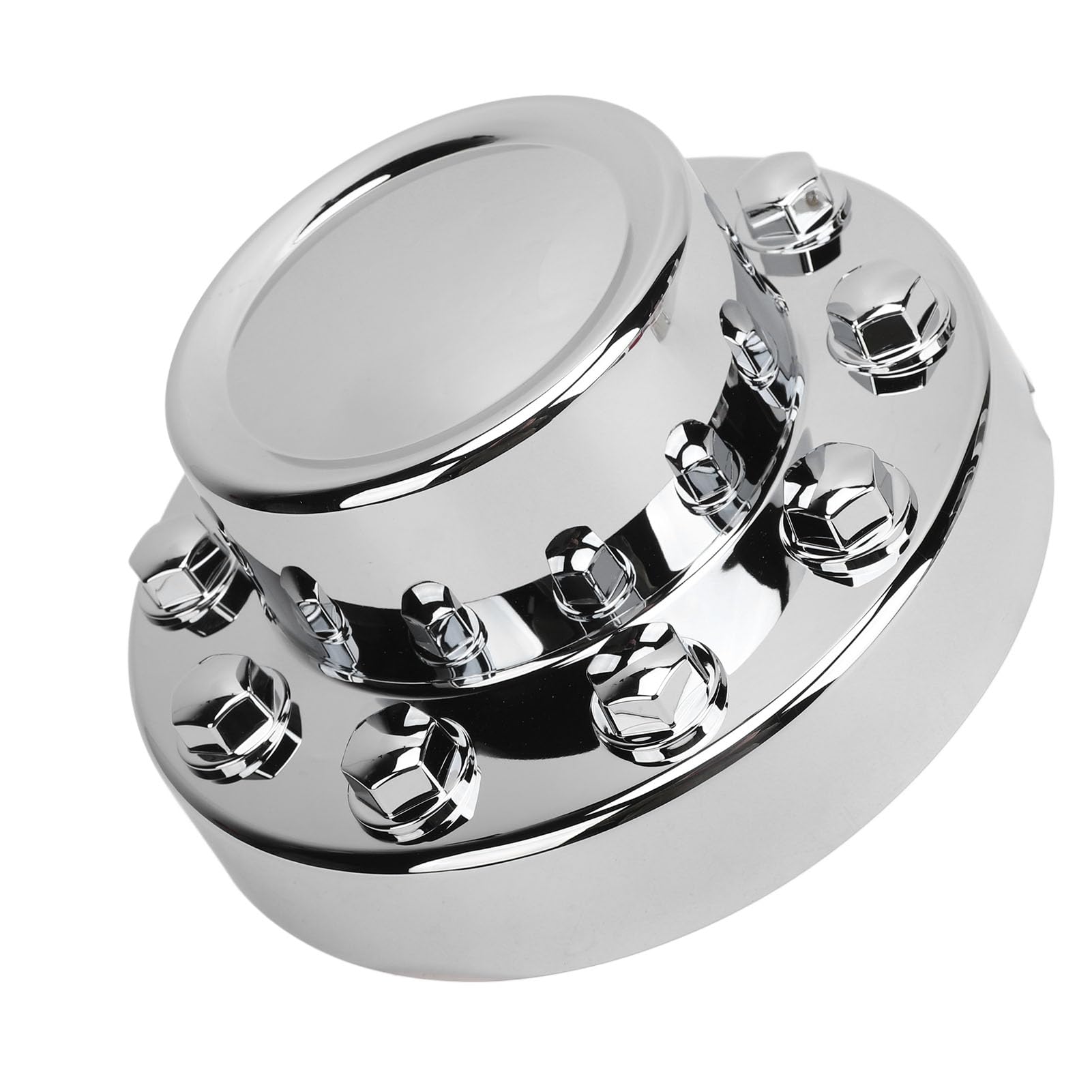 ABS Chrom Wheel Center Abdeckung Staubdes wasserdichte Nabenkappe für 4500 5500 Modell, Einfache Installation für LKW -Besitzer (Hinterrad 68053039aa) von SEAFRONT