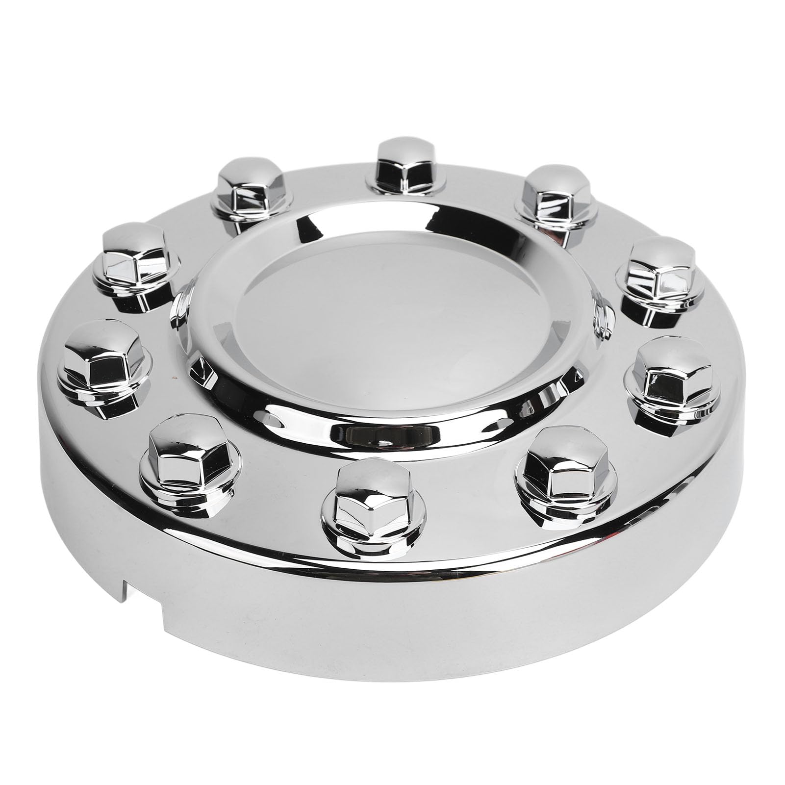 ABS Chrom Wheel Center Abdeckung Staubdes wasserdichte Nabenkappe für 4500 5500 Modell, Einfache Installation für LKW -Besitzer (Vorderrad 68053038aa) von SEAFRONT