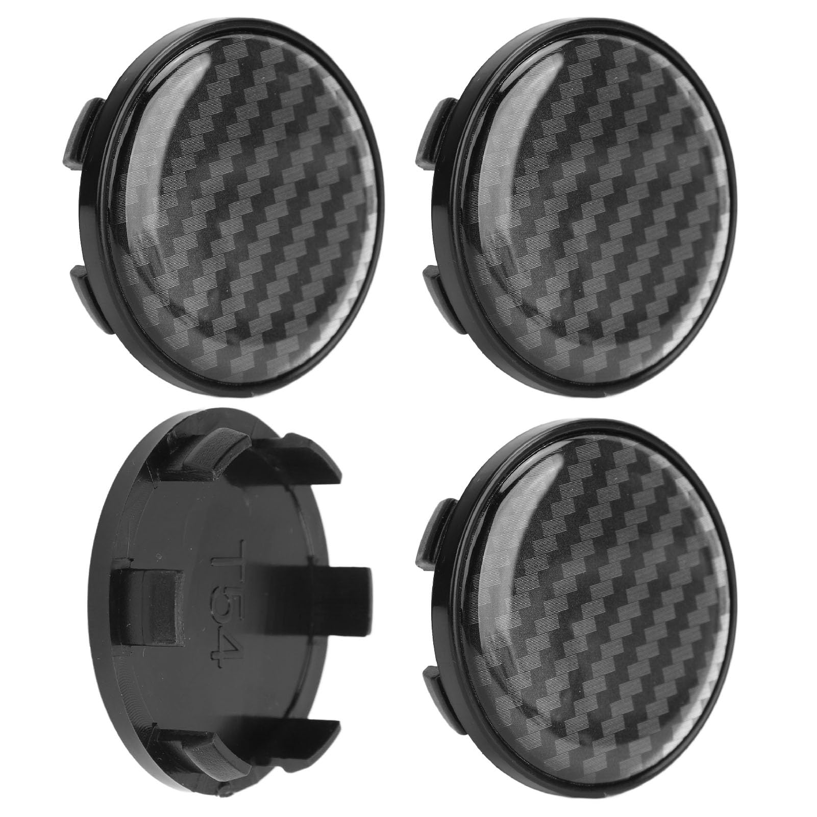 Carbon Faserstil Wheel Hub Cap Cover Set Universal 54mm Rim Center Caps für Autodifikationsbegeisterte Carbon Faserstil Wheel Hub Cap Cover Set Universal 54mm Rim Center Caps für Autodifikationsbegeisterte von SEAFRONT