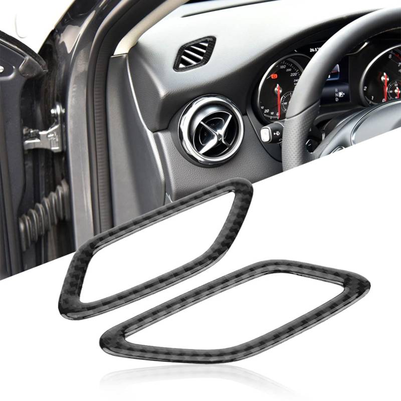 GLA Carbon Faserluft Entlüftungsabdeckung Trim Armat (Pure Farbe) von SEAFRONT