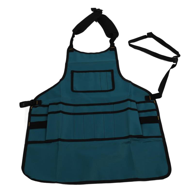Gartenschürze mit 16 Taschen, Werkzeugtasche aus Oxford-Stoff für Männer und Frauen, Ideal für Gartenarbeit, Heimreparaturen und Mehr, Praktische (BLUE) von SEAFRONT