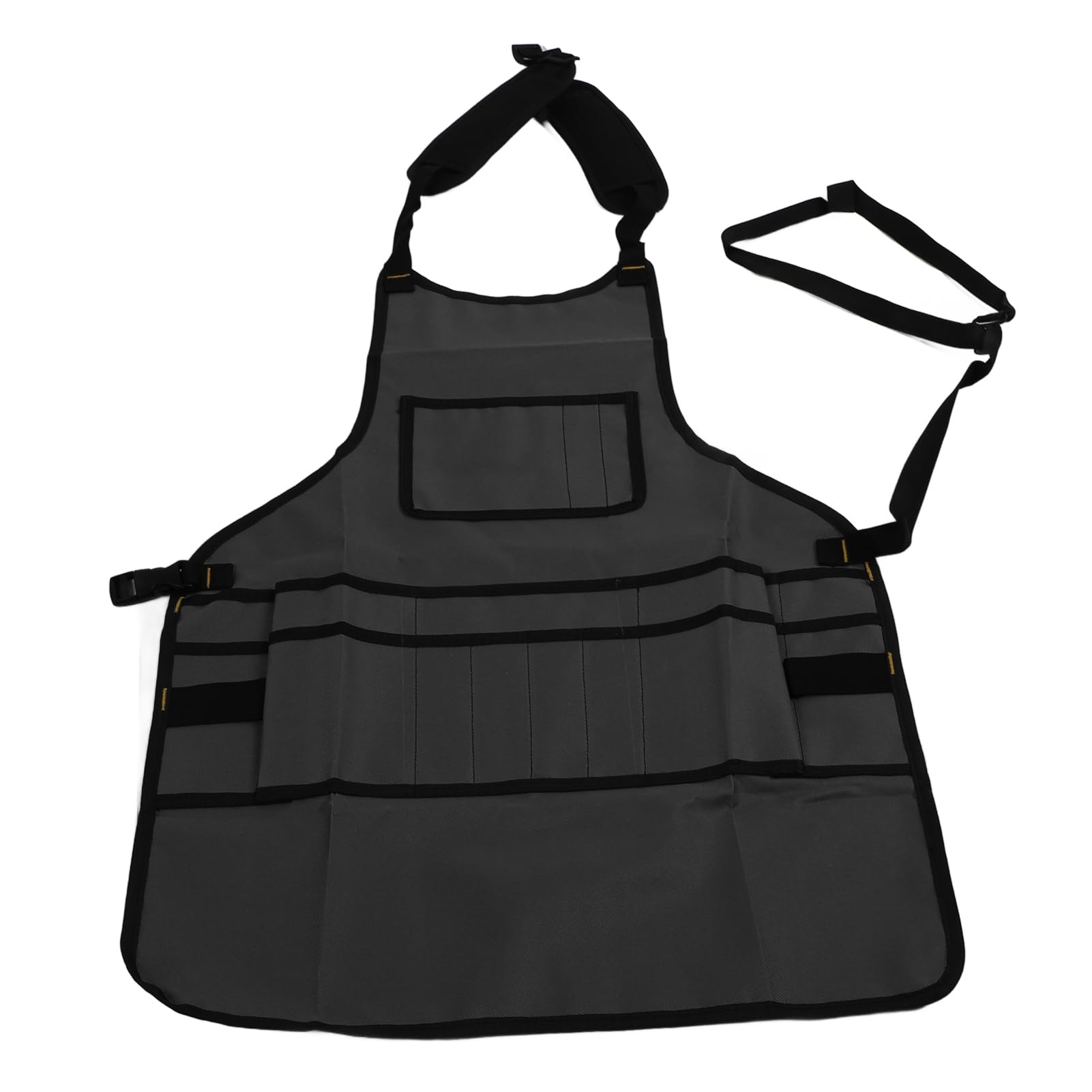 Gartenschürze mit 16 Taschen, Werkzeugtasche aus Oxford-Stoff für Männer und Frauen, Ideal für Gartenarbeit, Heimreparaturen und Mehr, Praktische (GRAY) von SEAFRONT
