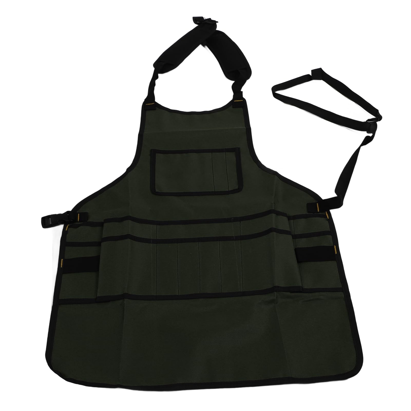 Gartenschürze mit 16 Taschen, Werkzeugtasche aus Oxford-Stoff für Männer und Frauen, Ideal für Gartenarbeit, Heimreparaturen und Mehr, Praktische (GREEN) von SEAFRONT