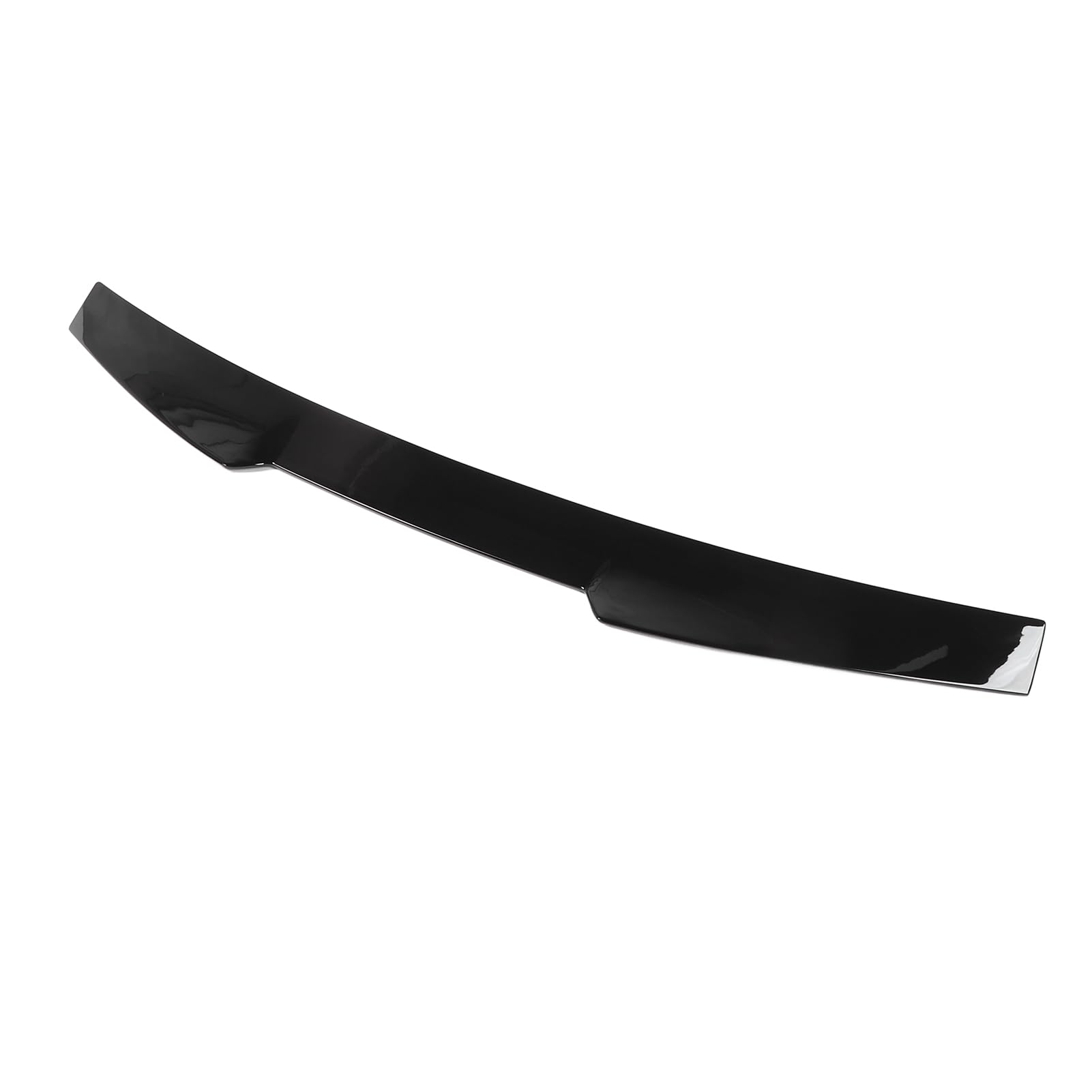 Heckdachspoiler Verbesserte Leistung für 5er E60 2004 Bis 2010, Aerodynamische Heckscheibendach Visor Spoiler Flügel für Autoenthusiasten, ABS -Material (Helles Schwarz) von SEAFRONT