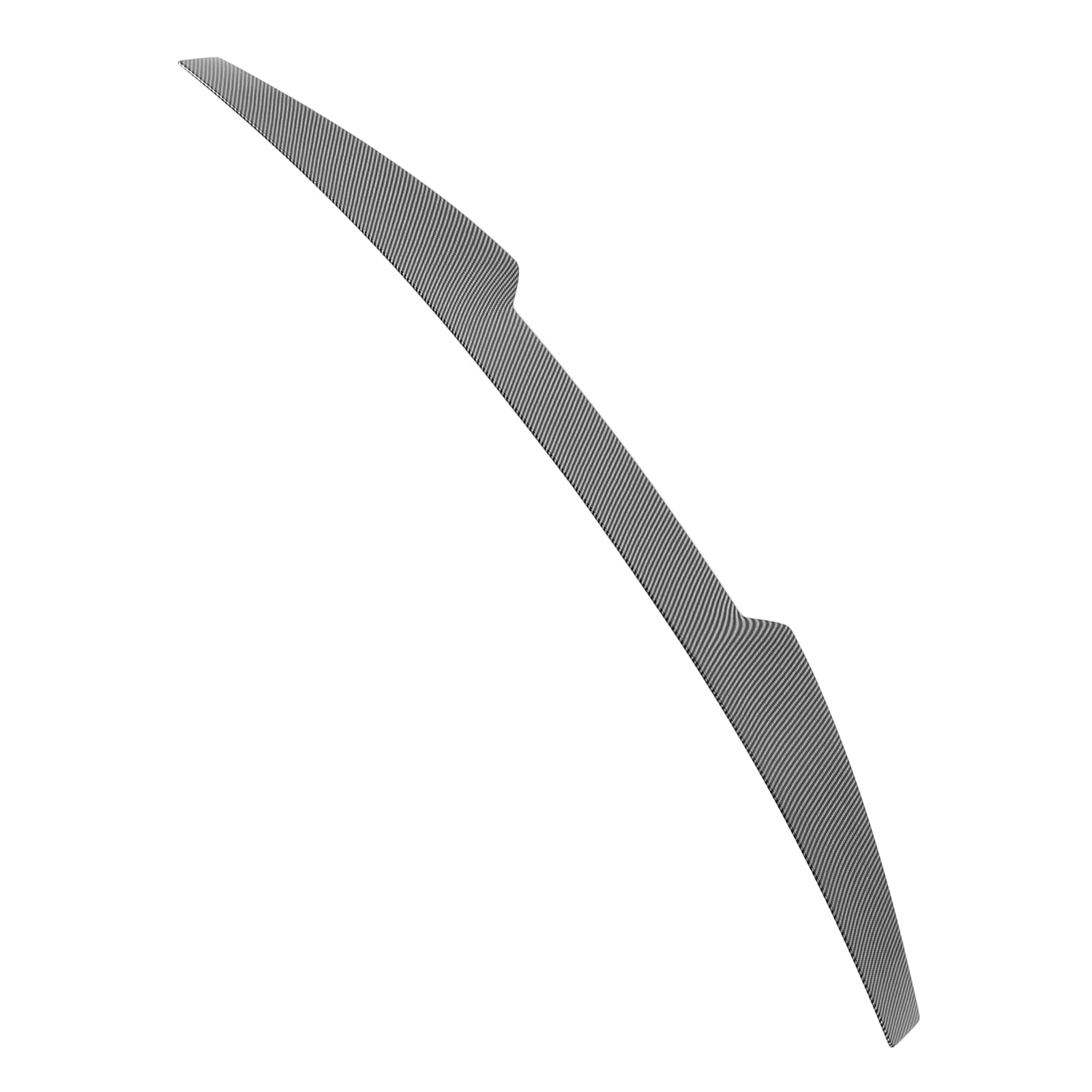 Heckdachspoiler Verbesserte Leistung für 5er E60 2004 Bis 2010, Aerodynamische Heckscheibendach Visor Spoiler Flügel für Autoenthusiasten, ABS -Material (Kohlefaser-Stil) von SEAFRONT