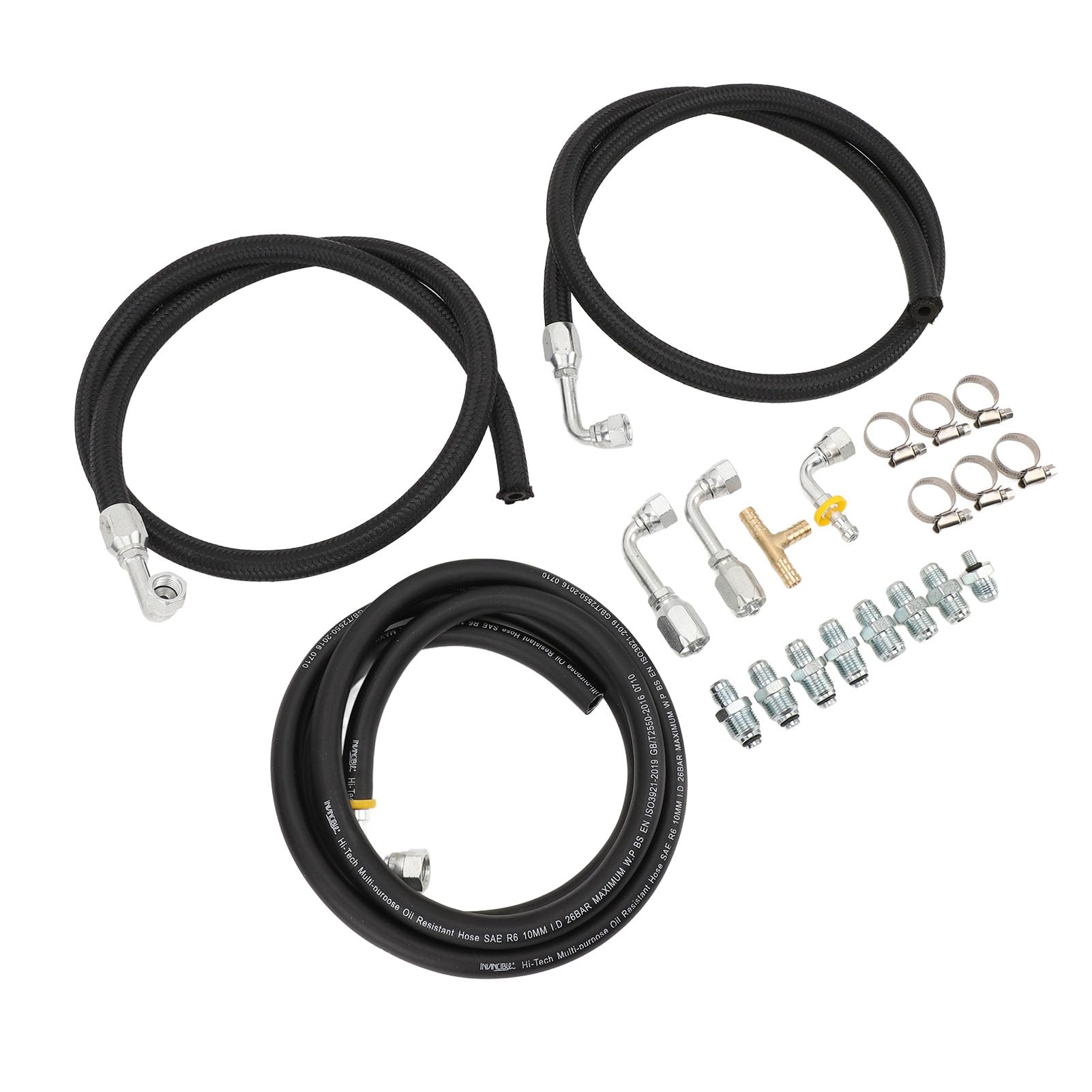 Hydroboost Power Brake Booster Lenkungschlauch -Anschlusskit Zuverlässige Verbesserung der Leistung für Universelle Passform für Auto -LKW Gummi + Metall Hydroboost Power Brake Booster Lenkungschlauch -Anschlusskit Zuverlässige Verbesserung der Leistung für Universelle Passform für Auto -LKW Gummi + Metall von SEAFRONT