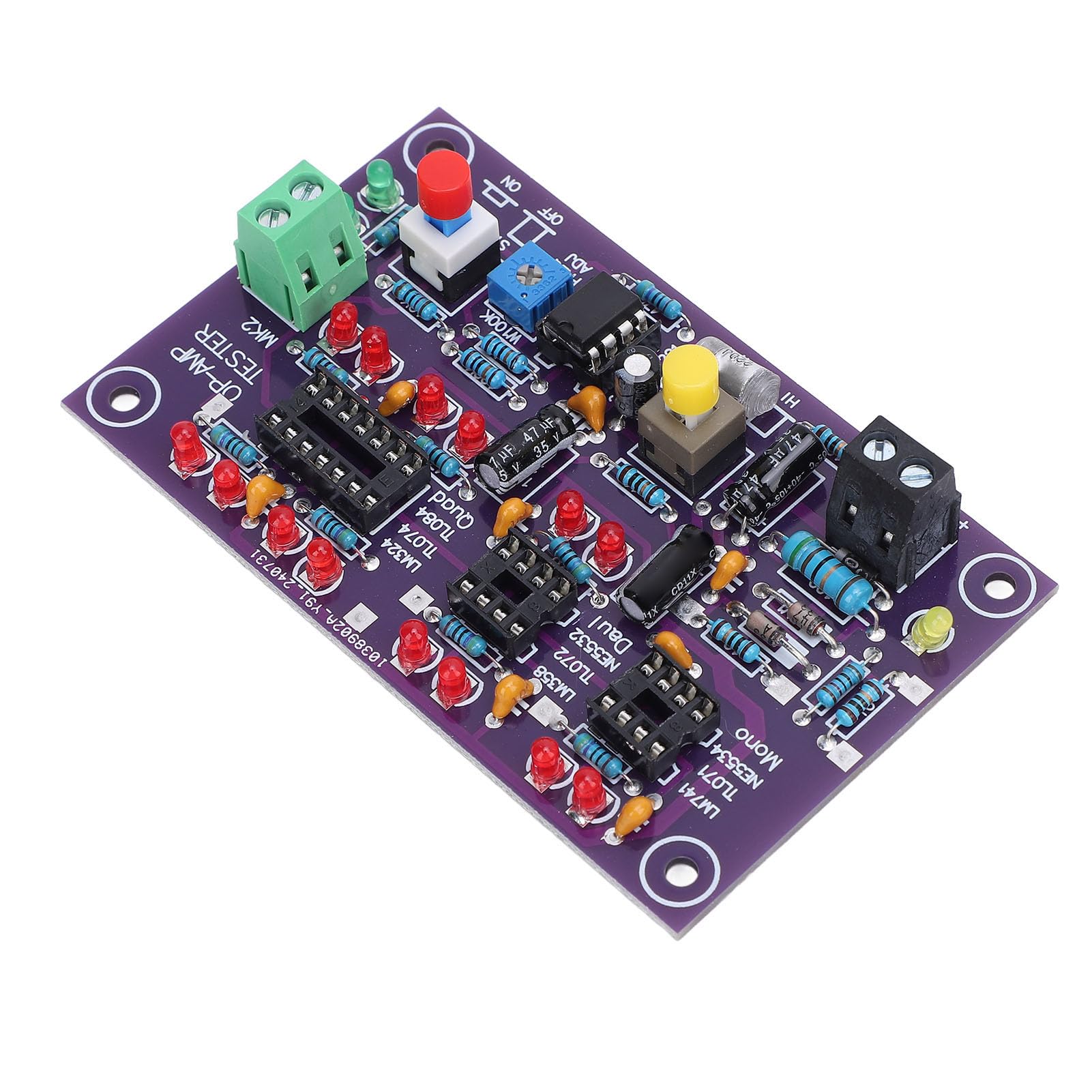 OP AMP Testmodul Operationsverstärker Testbrett Verstärkung Schaltung Test für Einzel Doppel Quad DC12V T2 Tester OP AMP Testmodul Operationsverstärker Testbrett Verstärkung Schaltung Test für Einzel Doppel Quad DC12V T2 Tester von SEAFRONT
