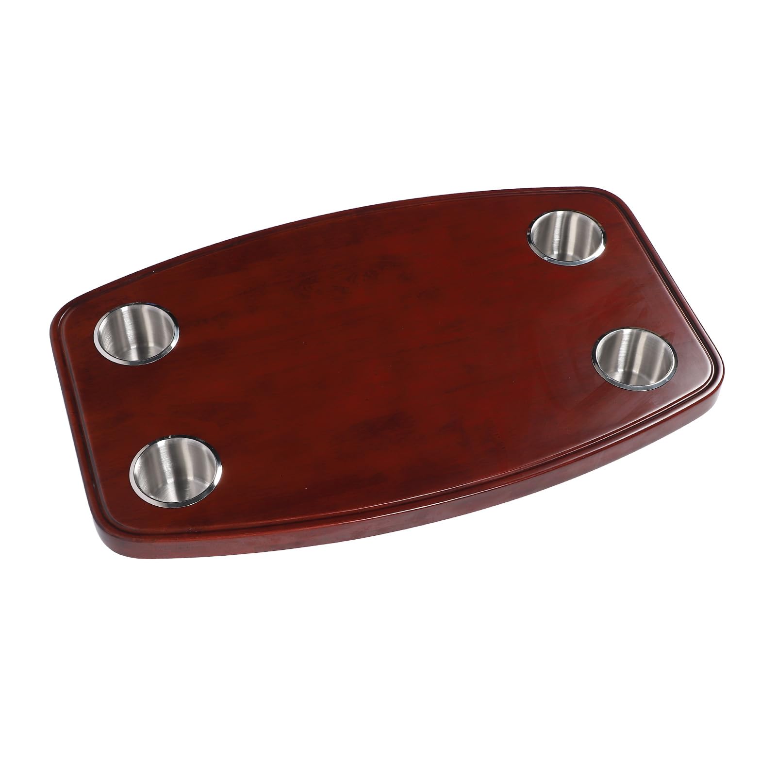 SEAFRONT RV Vintage Wood Tischplatte mit Tassenhaltern für die Marine -Boot Yacht, Langlebig und Stilvoll SEAFRONT RV Vintage Wood Tischplatte mit Tassenhaltern für die Marine -Boot Yacht, Langlebig und Stilvoll von SEAFRONT