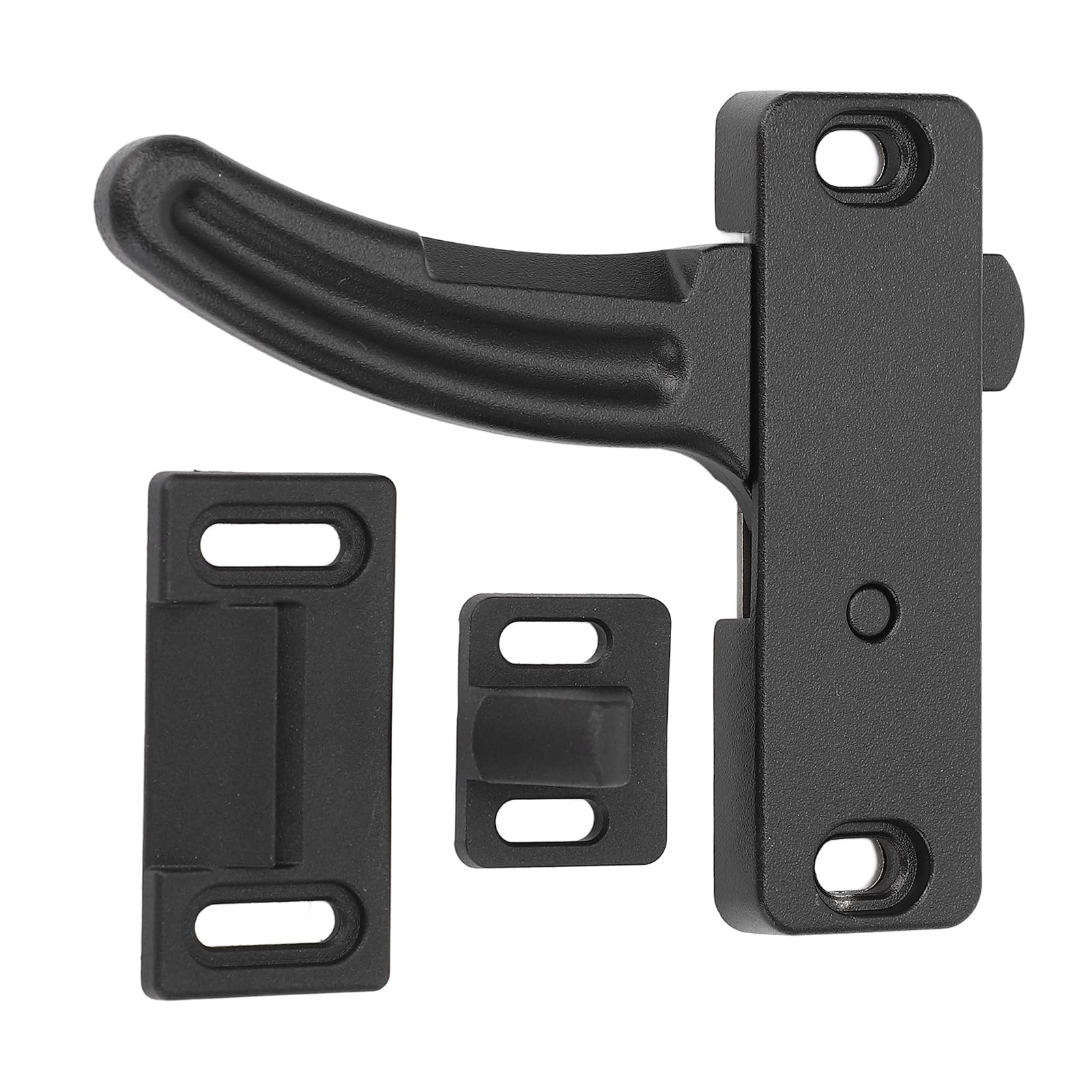 SEAFRONT Universal Black Metal RV Bildschirmtür und Handle Kit für Wohnmobile Einfache Installation (Links) von SEAFRONT