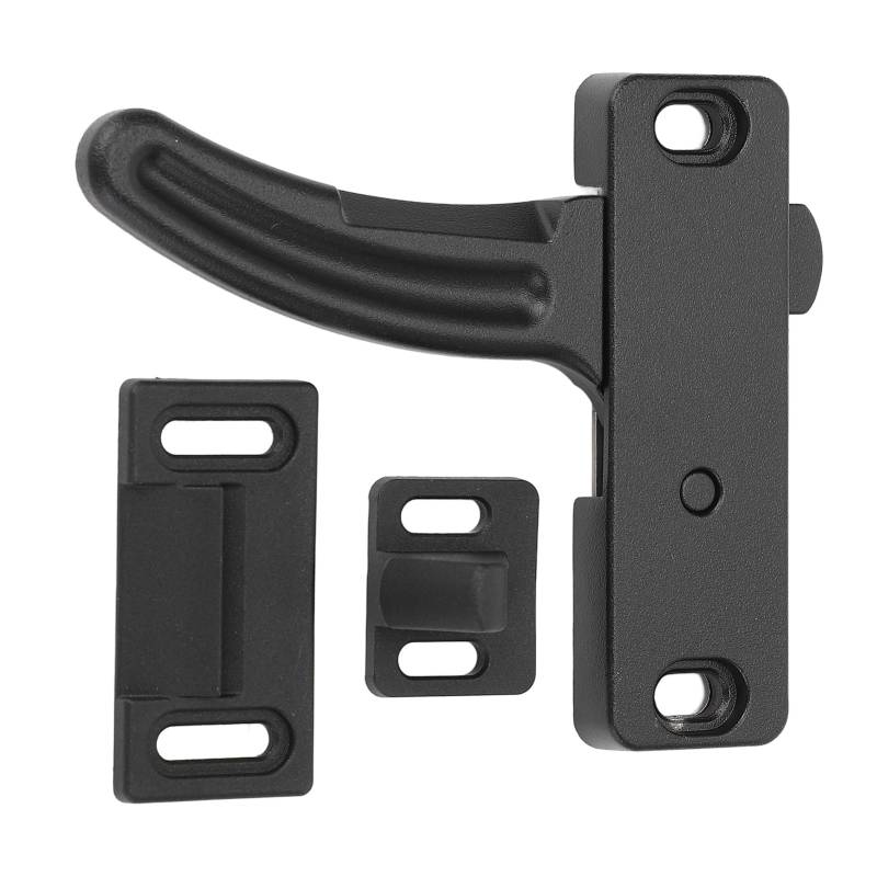 SEAFRONT Universal Black Metal RV Bildschirmtür und Handle Kit für Wohnmobile Einfache Installation (Links) von SEAFRONT
