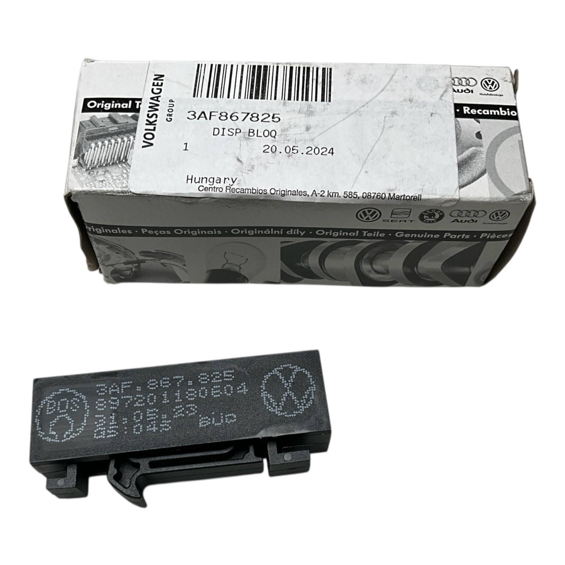 Seat 3AF867825 Verriegelung Abdeckrollo Kofferraum Kofferraumabdeckung Seat 3AF867825 Verriegelung Abdeckrollo Kofferraum Kofferraumabdeckung von Seat