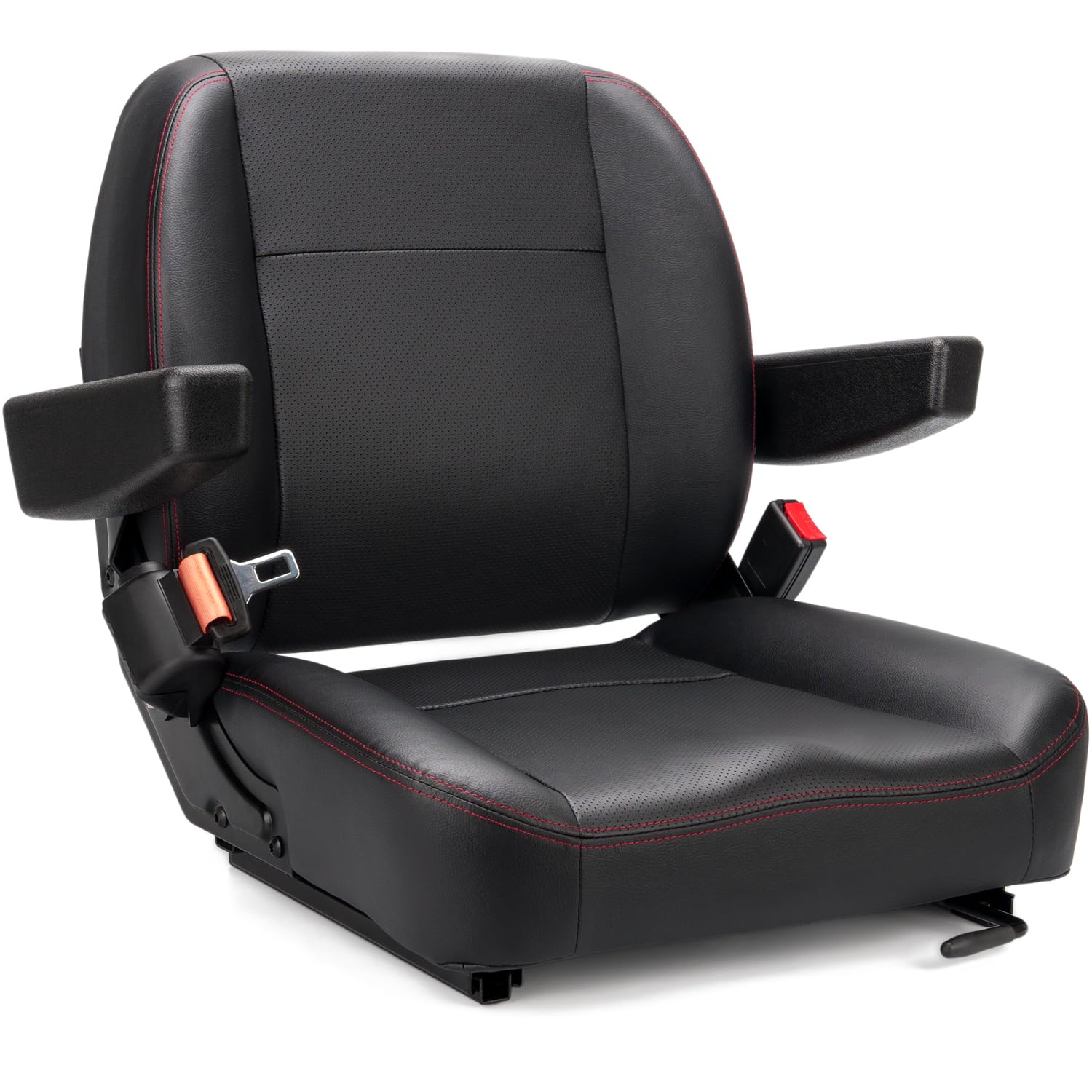 SEATIN Universal Gabelstaplersitz, Gabelstaplerzubehör, Traktorsitz, Fahrerhauszubehör, mit Mikroschalter, Armlehne und Sicherheitsgurt, für Traktor, Mäher, Skid Loader, Teleskoplader, Bagger, SEATIN Universal Gabelstaplersitz, Gabelstaplerzubehör, Traktorsitz, Fahrerhauszubehör, mit Mikroschalter, Armlehne und Sicherheitsgurt, für Traktor, Mäher, Skid Loader, Teleskoplader, Bagger, von SEATIN