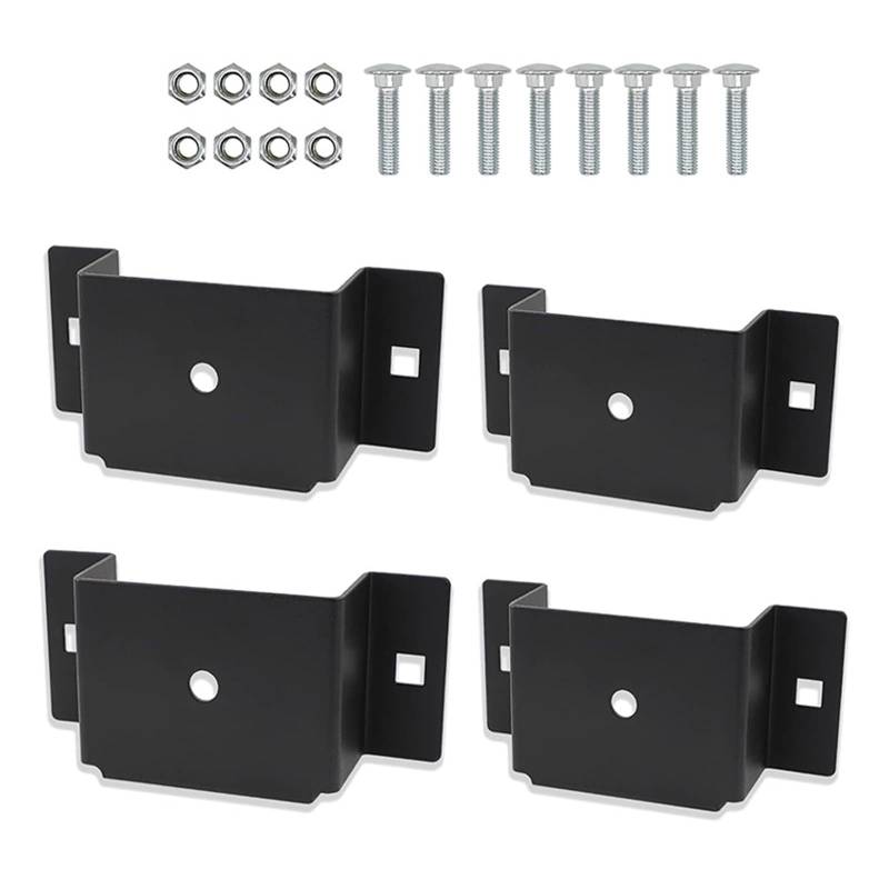 SEAYACK Anti Slip Klammern Sichern Anhänger Pfahl Taschen LKW Betthalterungen Für Flachbett LKW Betten Utility Anhänger von SEAYACK