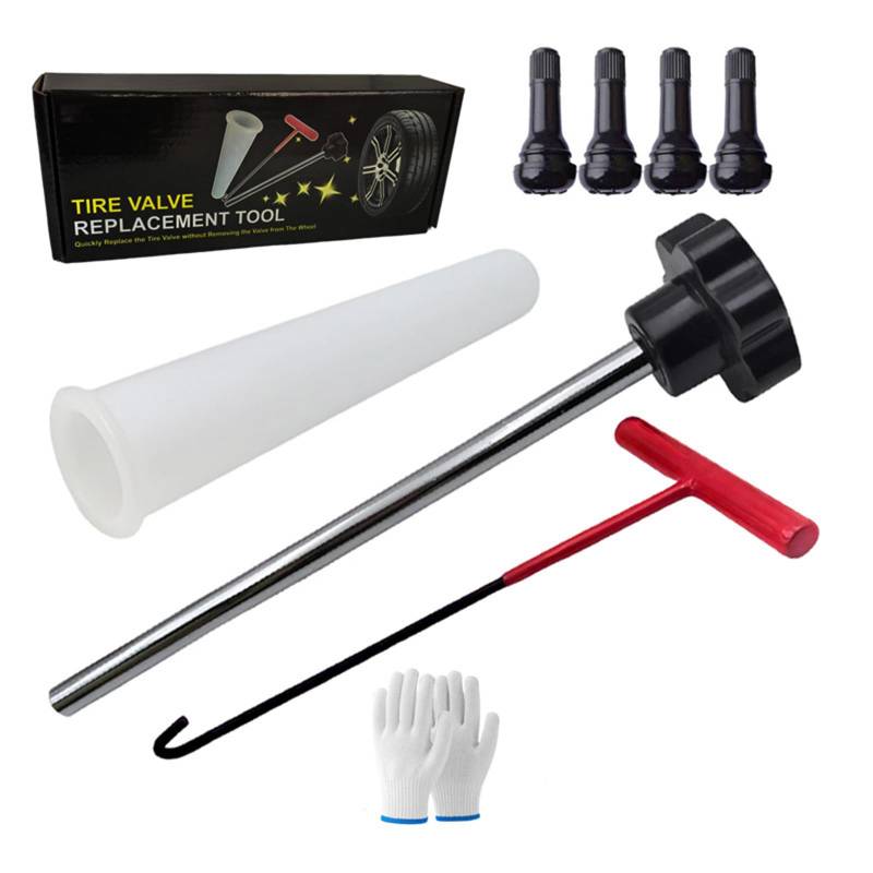SEAYACK Reifenreparaturventile Werkzeugset Reifenreparaturwerkzeugwerkzeugset Reifenventile Installationstool Für Hausangestellte Und Professionelle Workshops von SEAYACK