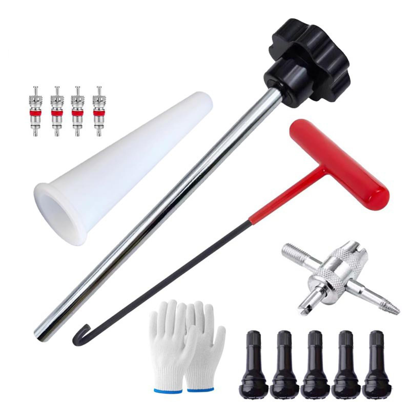 SEAYACK Reifenreparaturventile Werkzeugset Reifenreparaturwerkzeugwerkzeugset Reifenventile Installationstool Für Hausangestellte Und Professionelle Workshops SEAYACK Reifenreparaturventile Werkzeugset Reifenreparaturwerkzeugwerkzeugset Reifenventile Installationstool Für Hausangestellte Und Professionelle Workshops von SEAYACK