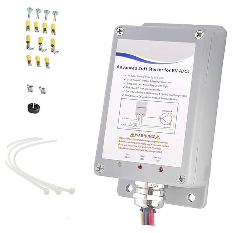 SEAYACK Weicher Starter Ermöglicht Eine Einfache Start AC Und Geräte Mit Kleinen Generatoranhänger Campern AC Soft Starter Set von SEAYACK