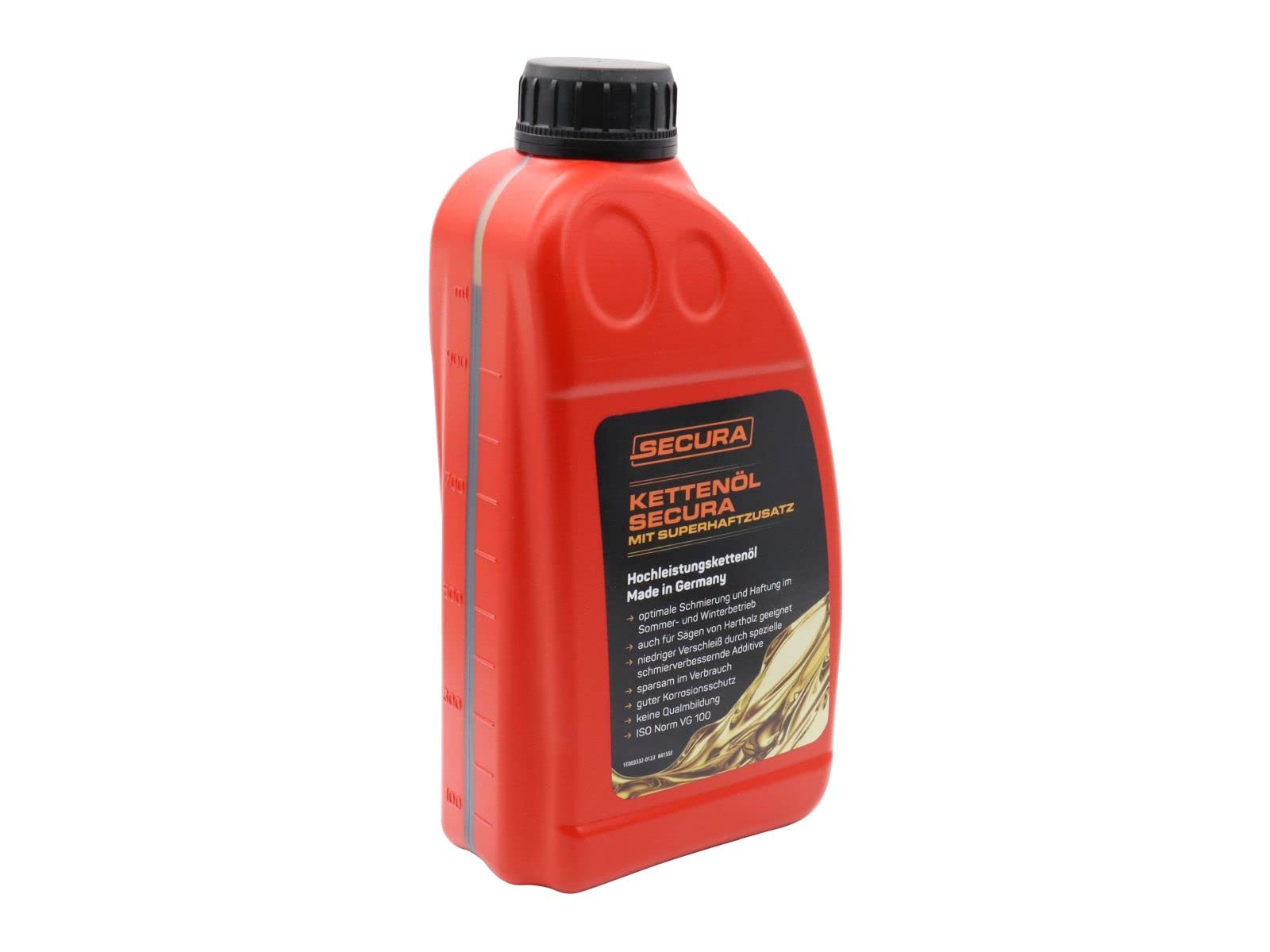 SECURA 1 Liter Kettenöl mit Superhaftzusatz für Sägeketten von SECURA