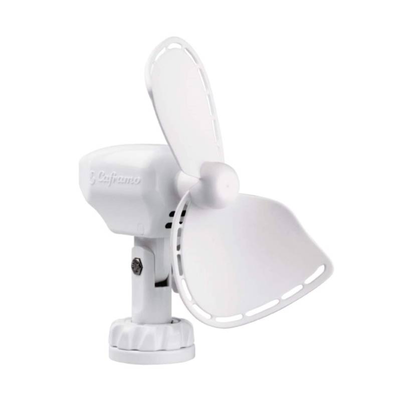 SEEKR by Caframo Ultimate™ 12 Volt Ventilator mit 2 Geschwindigkeiten, Zusatzstecker, Weiß, Hergestellt in Kanada. von SEEKR by Caframo