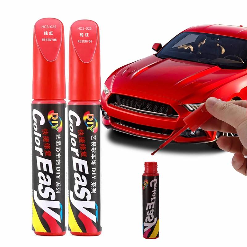 SEGMINISMART Lackstift Auto, 2 Stück (Rot) von SEGMINISMART