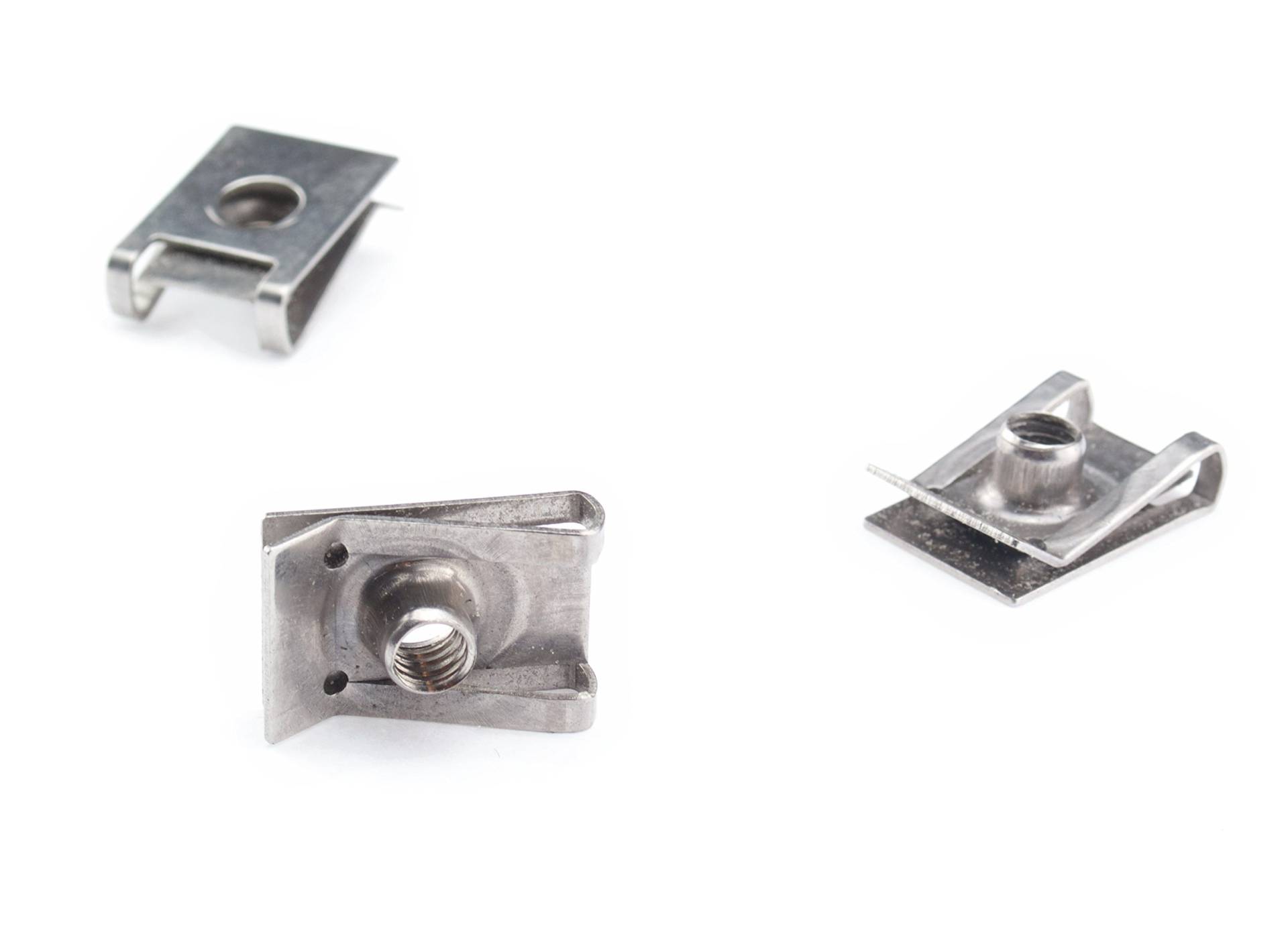 Edelstahl Blechmutter M6 Clipse Klemmen A2 Schnappmutter Federmutter metrisch 6mm Gewinde Edelstahl Blechmutter M6 Clipse Klemmen A2 Schnappmutter Federmutter metrisch 6mm Gewinde von SEGO