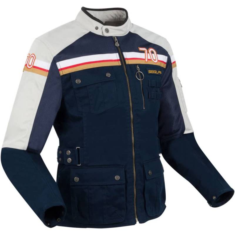 SEGURA, Herren Motorradjacke Mojo navy grey, M von SEGURA