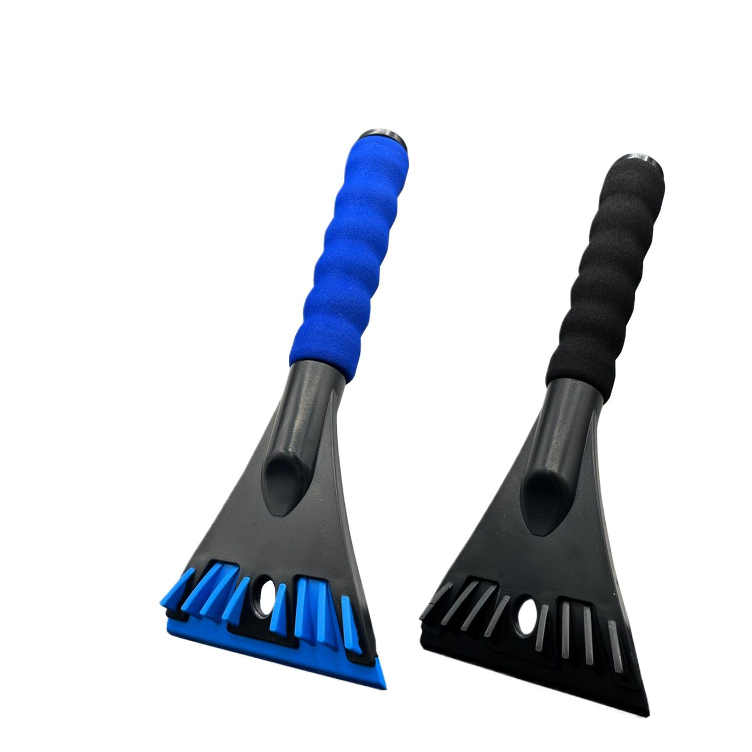 SEHAUSEU 2 Stück Eiskratzer Auto, ABS Eisschaber, Rutschfester Ergonomischer Softgriff, Scheibenkratzer Auto, Länge 26 cm, Breite 11 cm, für Autos im Winter (Schwarz + Blau) SEHAUSEU 2 Stück Eiskratzer Auto, ABS Eisschaber, Rutschfester Ergonomischer Softgriff, Scheibenkratzer Auto, Länge 26 cm, Breite 11 cm, für Autos im Winter (Schwarz + Blau) von SEHAUSEU
