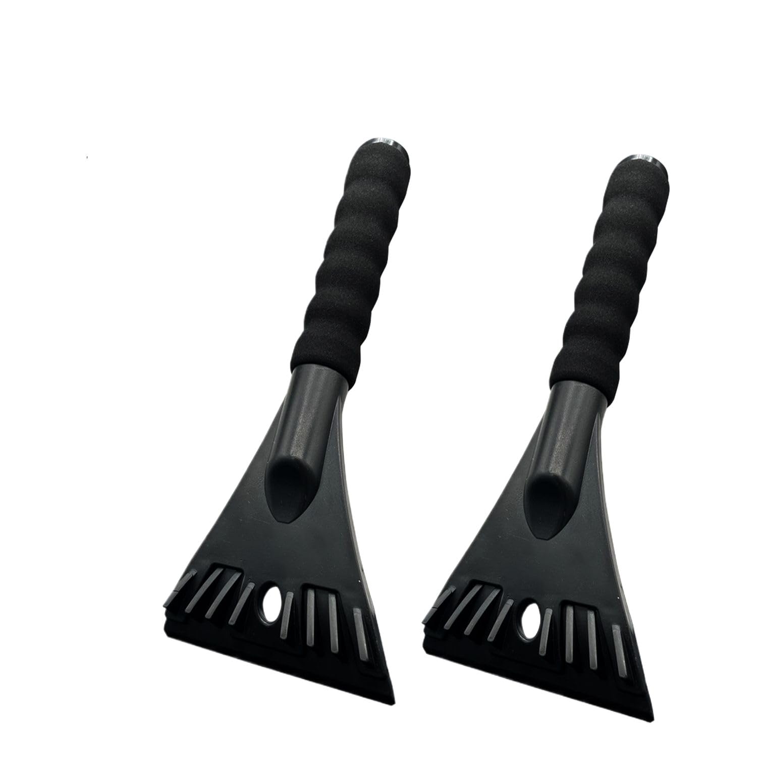SEHAUSEU 2 Stück Eiskratzer Auto, ABS Eisschaber, Rutschfester Ergonomischer Softgriff, Scheibenkratzer Auto, Länge 26 cm, Breite 11 cm, für Autos im Winter (Schwarz + Schwarz) SEHAUSEU 2 Stück Eiskratzer Auto, ABS Eisschaber, Rutschfester Ergonomischer Softgriff, Scheibenkratzer Auto, Länge 26 cm, Breite 11 cm, für Autos im Winter (Schwarz + Schwarz) von SEHAUSEU