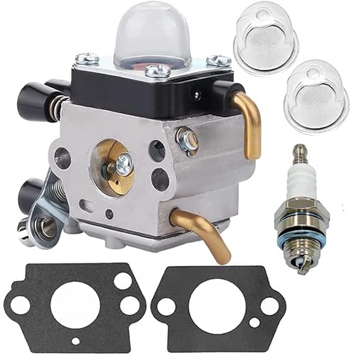 Vergaser Ersatz für Stihl FS38 FS45 FS46 FS55 FS55r FS55rc FS74 FS75 FS80 FS85 KM55 HL45 KM55r Rasenmäher Trimmer, Carbu-Set mit Dichtung, Zündkerze und Zündbirnen Vergaser Ersatz für Stihl FS38 FS45 FS46 FS55 FS55r FS55rc FS74 FS75 FS80 FS85 KM55 HL45 KM55r Rasenmäher Trimmer, Carbu-Set mit Dichtung, Zündkerze und Zündbirnen von SEIYOGDS