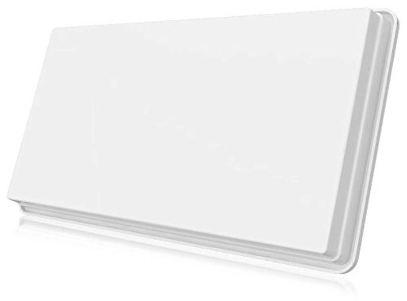Selfsat H30D1+ Single Flachantenne für einen Teilnehmer inkl. Fensterhalterung, Quad, White von SELFSAT