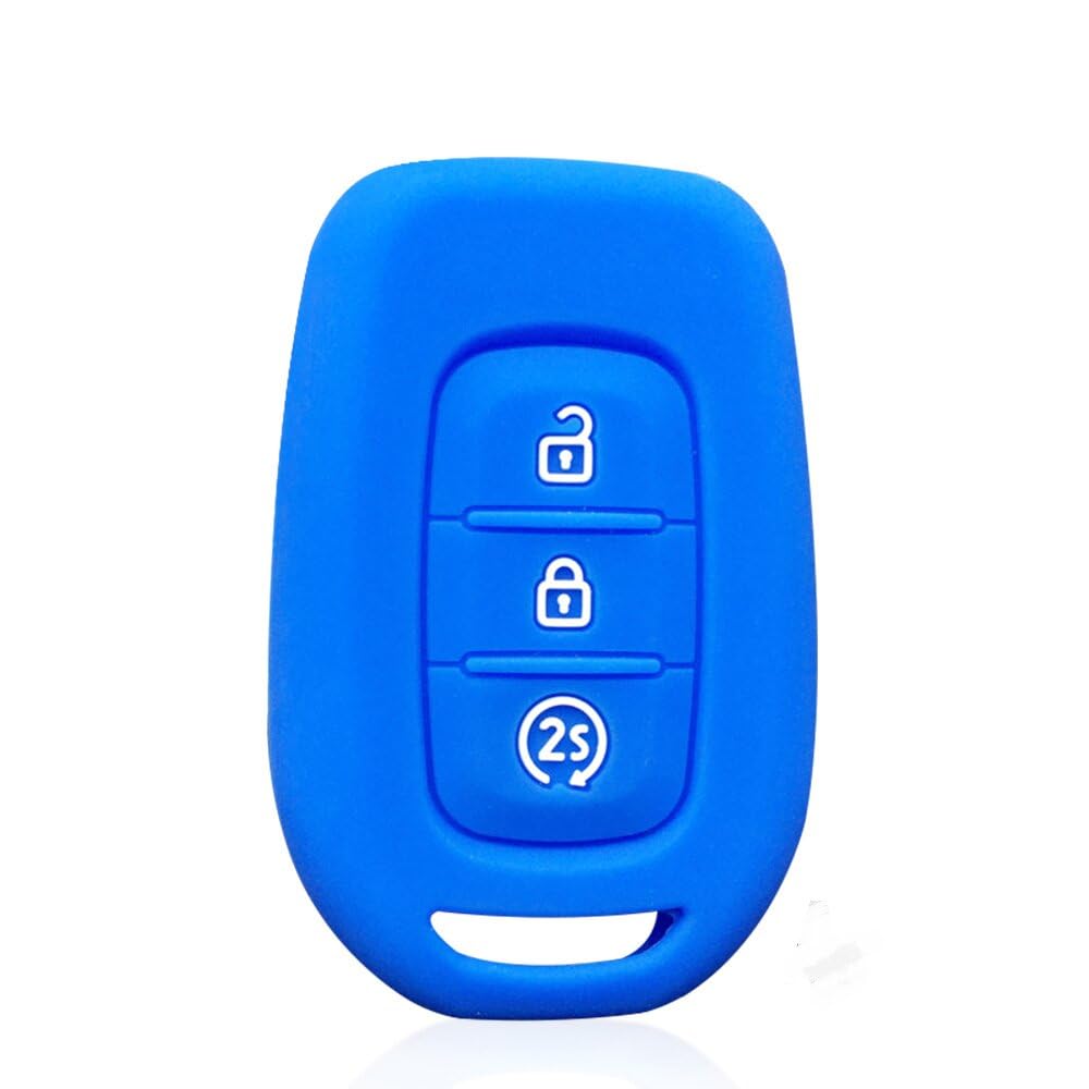 SELIYA 3-Tasten-Autoschlüssel-Fernbedienungshülle, passend für Renault Clio 5 Twingo Logan 2021 Stepway, passend für Dacia Sandero Stepway 2021 Duster Key Cover, A Model Blue SELIYA 3-Tasten-Autoschlüssel-Fernbedienungshülle, passend für Renault Clio 5 Twingo Logan 2021 Stepway, passend für Dacia Sandero Stepway 2021 Duster Key Cover, A Model Blue von SELIYA
